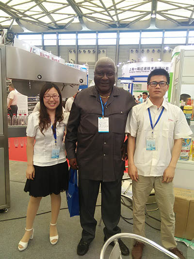 Group photo of packaging exhibition