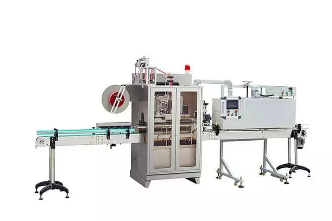 sleeve labeling machine