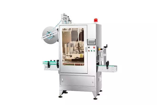 automatic shrink sleeve labeling machine