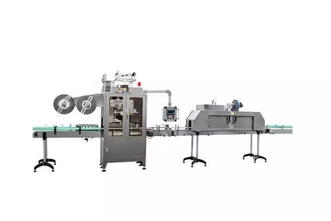 SRL-450 SHRINK SLEEVE LABELING MACHINE