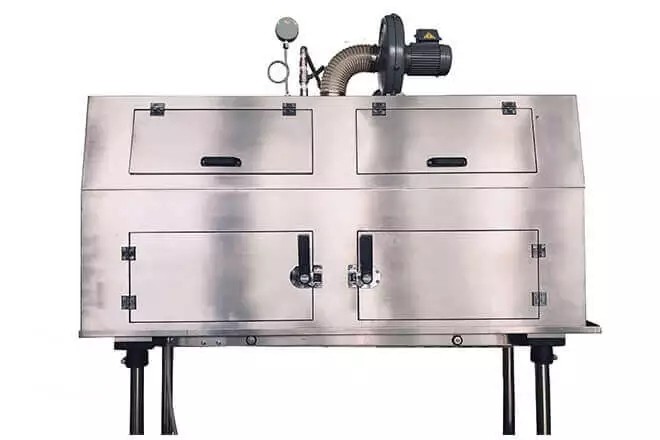 steam based shrink tunnel machine