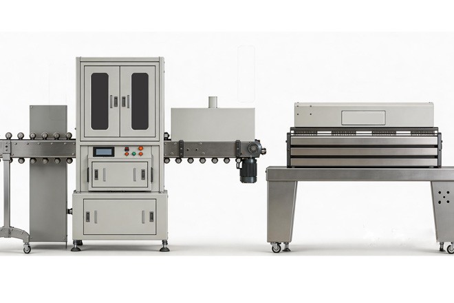 lipstick shrink sleeve labeling machine